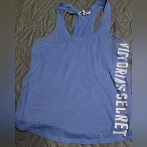 Extrall Small Victoria Secret Blue Tank Top